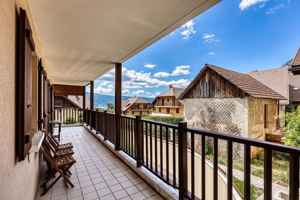 Charmant Appartement Lac D'Annecy / Ski - 6 Pers Menthon-Saint-Bernard Buitenkant foto